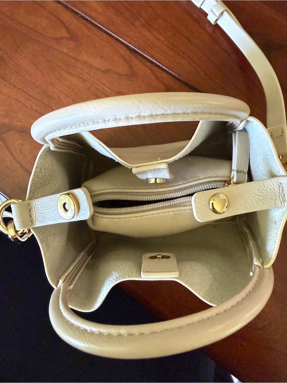 Anthropologie Rose Pink Top-Handle Crossbody - Picture 7 of 8